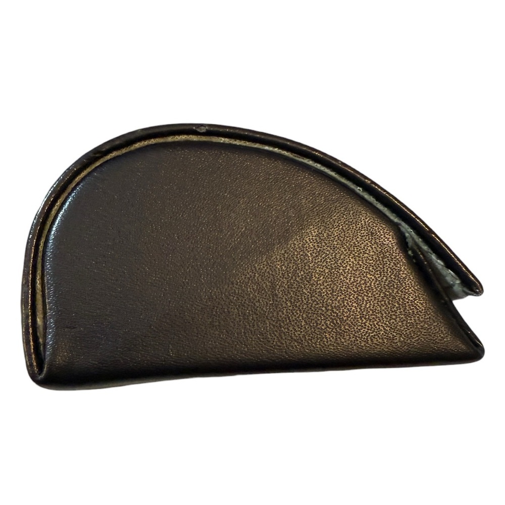Anne Klein Espresso Embossed Leather Glasses Holder - Picture 14 of 14
